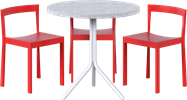 Baxter - Poseidon Cafe Table Package - 3 Chairs